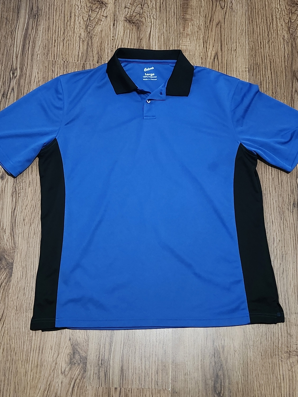 Culver's Classic Performance Polo - Royal Blue with Black Trim